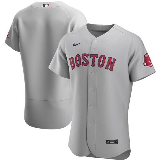 Men Boston Red Sox Men Nike Gray Road 2020 Flex Base Official Team MLB Jersey Men Boston Red Sox Men Nike Gray Road 2020 Flex Base Official Team MLB Jersey