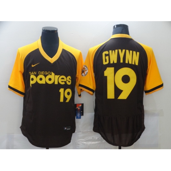 Men Nike Diego Padres Tony Gwynn 19 Brown Cool Base MLB Jersey Men Nike Diego Padres Tony Gwynn 19 Brown Cool Base MLB Jersey
