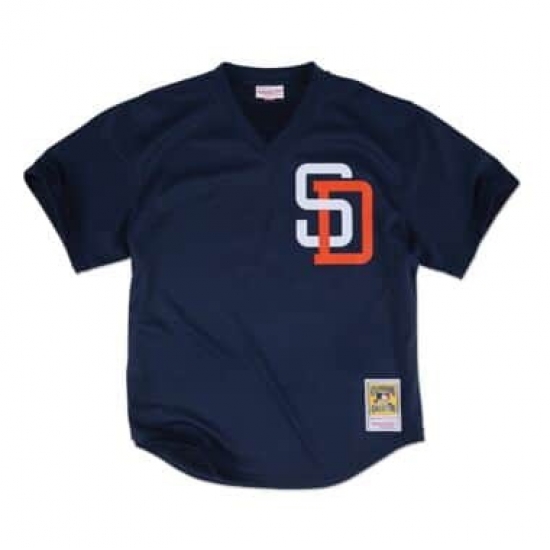 Men San Diego Pads Navy Blue Blank Mitchell Ness Jersey Men San Diego Pads Navy Blue Blank Mitchell Ness Jersey