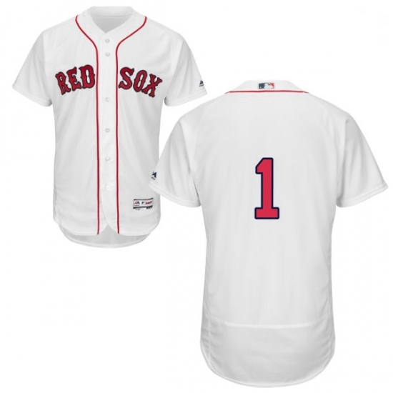 Mens Majestic Boston Red Sox 1 Bobby Doerr White Home Flex Base Authentic Collection MLB Jersey Mens Majestic Boston Red Sox 1 Bobby Doerr White Home Flex Base Authentic Collection MLB Jersey