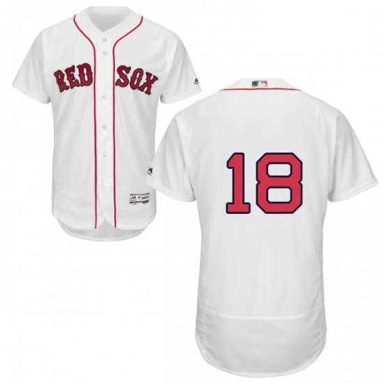 Mens Majestic Boston Red Sox 18 Mitch Moreland White Flexbase Authentic Collection MLB Jersey Mens Majestic Boston Red Sox 18 Mitch Moreland White Flexbase Authentic Collection MLB Jersey