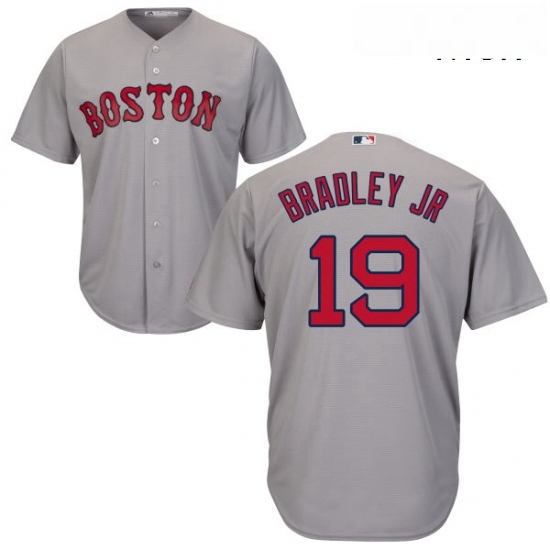 Mens Majestic Boston Red Sox 19 Jackie Bradley Jr Replica Grey Road Cool Base MLB Jersey Mens Majestic Boston Red Sox 19 Jackie Bradley Jr Replica Grey Road Cool Base MLB Jersey