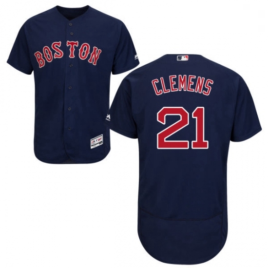 Mens Majestic Boston Red Sox 21 Roger Clemens Navy Blue Flexbase Authentic Collection MLB Jersey Mens Majestic Boston Red Sox 21 Roger Clemens Navy Blue Flexbase Authentic Collection MLB Jersey