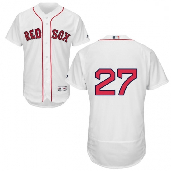 Mens Majestic Boston Red Sox 27 Carlton Fisk White Home Flex Base Authentic Collection MLB Jersey Mens Majestic Boston Red Sox 27 Carlton Fisk White Home Flex Base Authentic Collection MLB Jersey
