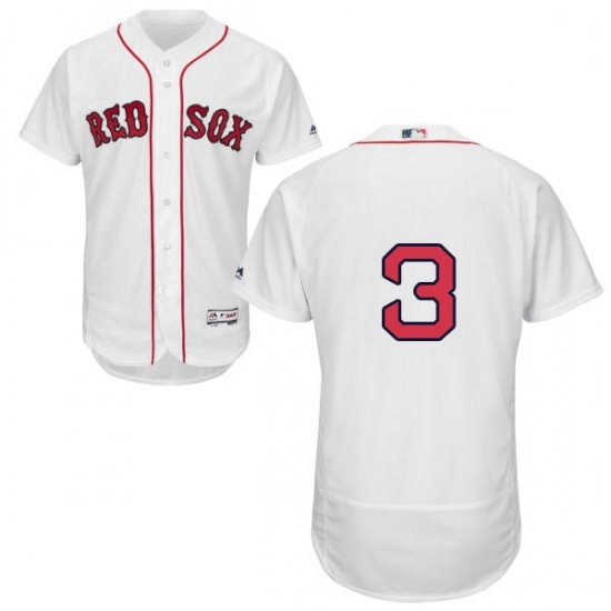 Mens Majestic Boston Red Sox 3 Babe Ruth White Flexbase Authentic Collection MLB Jersey Mens Majestic Boston Red Sox 3 Babe Ruth White Flexbase Authentic Collection MLB Jersey
