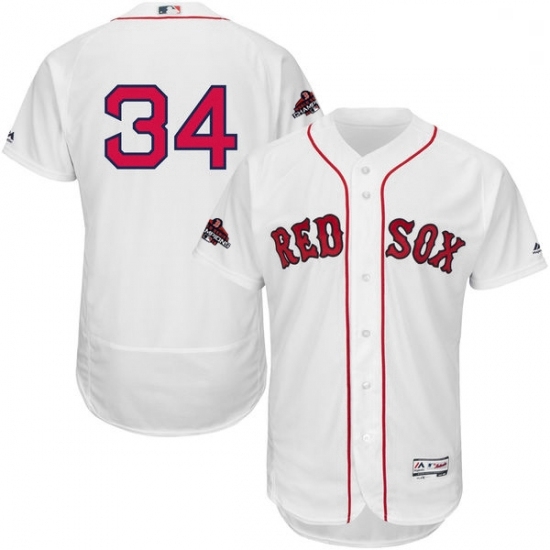 Mens Majestic Boston Red Sox 34 David Ortiz White Home Flex Base Authentic Collection 2018 World Series Jersey Mens Majestic Boston Red Sox 34 David Ortiz White Home Flex Base Authentic Collection 2018 World Series Jersey