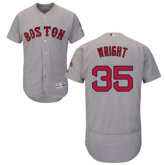Mens Majestic Boston Red Sox 35 Steven Wright Grey Road Flex Base Authentic Collection MLB Jersey Mens Majestic Boston Red Sox 35 Steven Wright Grey Road Flex Base Authentic Collection MLB Jersey