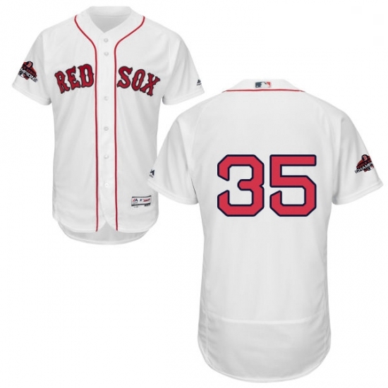 Mens Majestic Boston Red Sox 35 Steven Wright White Home Flex Base Authentic Collection 2018 World Series Jersey Mens Majestic Boston Red Sox 35 Steven Wright White Home Flex Base Authentic Collection 2018 World Series Jersey