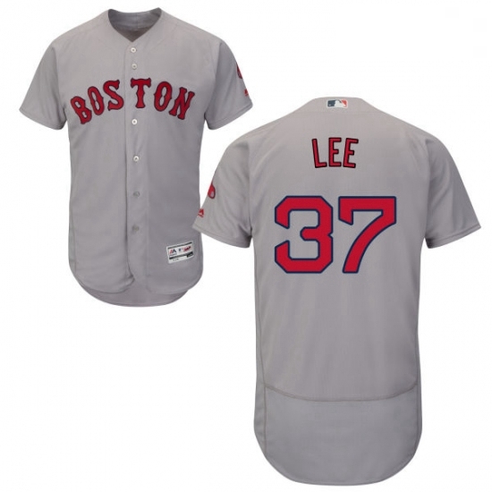 Mens Majestic Boston Red Sox 37 Bill Lee Grey Road Flex Base Authentic Collection MLB Jersey Mens Majestic Boston Red Sox 37 Bill Lee Grey Road Flex Base Authentic Collection MLB Jersey