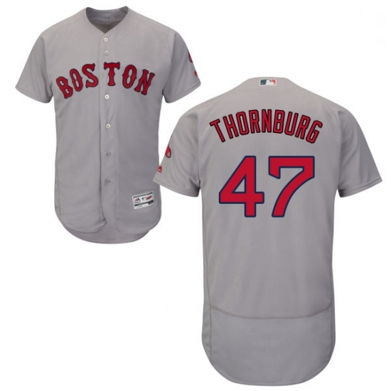 Mens Majestic Boston Red Sox 47 Tyler Thornburg Grey Flexbase Authentic Collection MLB Jersey Mens Majestic Boston Red Sox 47 Tyler Thornburg Grey Flexbase Authentic Collection MLB Jersey