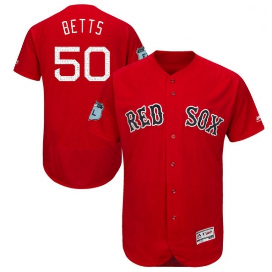 Mens Majestic Boston Red Sox 50 Mookie Betts Scarlet 2018 World Series Jersey7 Spring Training Authentic Collection Flex Mens Majestic Boston Red Sox 50 Mookie Betts Scarlet 2018 World Series Jersey7 Spring Training Authentic Collection Flex