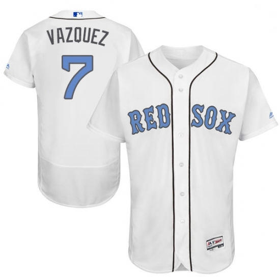 Mens Majestic Boston Red Sox 7 Christian Vazquez Authentic White 2016 Fathers Day Fashion Flex Base Jersey Mens Majestic Boston Red Sox 7 Christian Vazquez Authentic White 2016 Fathers Day Fashion Flex Base Jersey