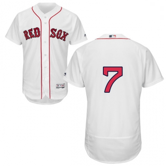 Mens Majestic Boston Red Sox 7 Christian Vazquez White Home Flex Base Authentic Collection MLB Jersey Mens Majestic Boston Red Sox 7 Christian Vazquez White Home Flex Base Authentic Collection MLB Jersey