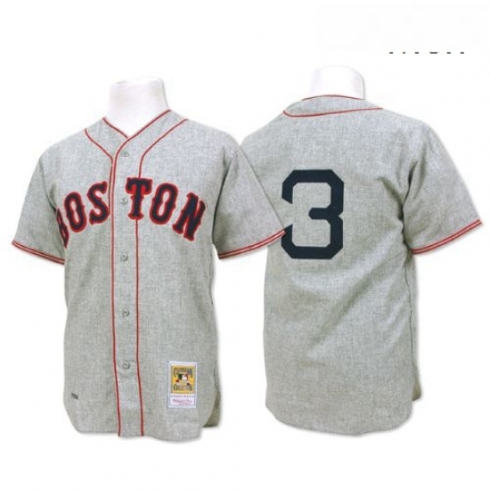 Mens Mitchell and Ness 1936 Boston Red Sox 3 Jimmie Foxx Replica Grey Throwback MLB Jersey Mens Mitchell and Ness 1936 Boston Red Sox 3 Jimmie Foxx Replica Grey Throwback MLB Jersey
