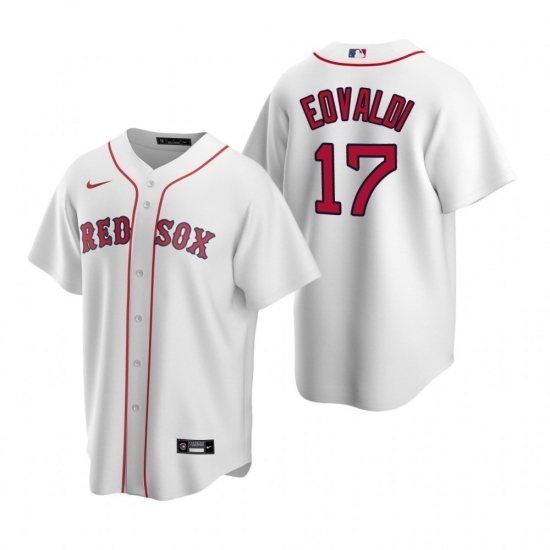 Mens Nike Boston Red Sox 17 Nathan Eovaldi White Home Stitched Baseball Jersey Mens Nike Boston Red Sox 17 Nathan Eovaldi White Home Stitched Baseball Jersey