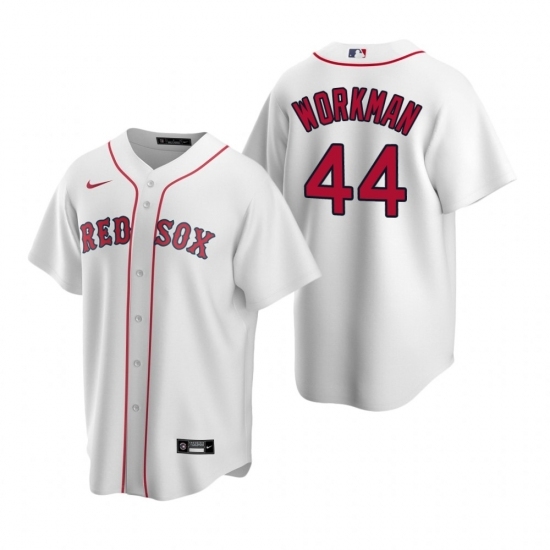 Mens Nike Boston Red Sox 44 Brandon Workman White Home Stitched Baseball Jersey Mens Nike Boston Red Sox 44 Brandon Workman White Home Stitched Baseball Jersey
