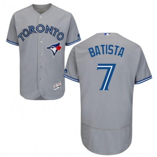 Men's Toronto Grey Jays Tony Batista #7 Majestic Royal Cool Base Stitched Jersey Men's Toronto Grey Jays Tony Batista #7 Majestic Royal Cool Base Stitched Jersey