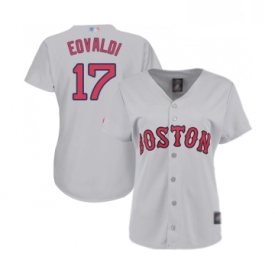 Womens Boston Red Sox 17 Nathan Eovaldi Replica Grey Road Baseball Jersey Womens Boston Red Sox 17 Nathan Eovaldi Replica Grey Road Baseball Jersey