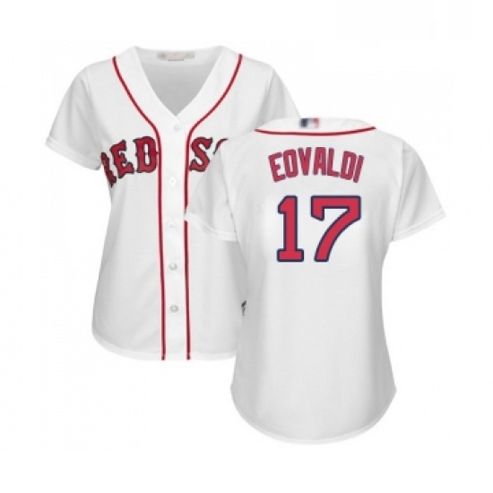 Womens Boston Red Sox 17 Nathan Eovaldi Replica White Home Baseball Jersey Womens Boston Red Sox 17 Nathan Eovaldi Replica White Home Baseball Jersey