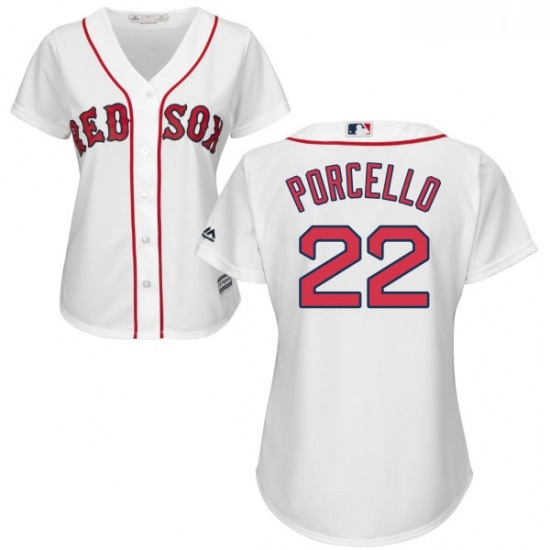 Womens Majestic Boston Red Sox 22 Rick Porcello Authentic White Home MLB Jersey Womens Majestic Boston Red Sox 22 Rick Porcello Authentic White Home MLB Jersey