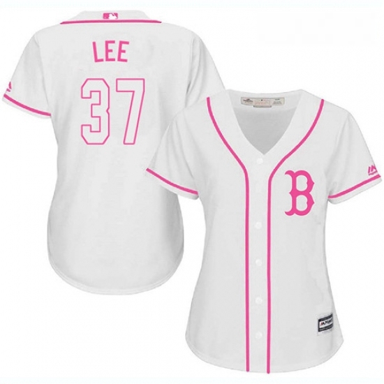 Womens Majestic Boston Red Sox 37 Bill Lee Replica White Fashion MLB Jersey Womens Majestic Boston Red Sox 37 Bill Lee Replica White Fashion MLB Jersey