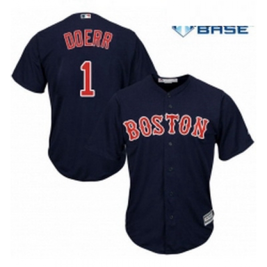 Youth Majestic Boston Red Sox 1 Bobby Doerr Authentic Navy Blue Alternate Road Cool Base MLB Jersey Youth Majestic Boston Red Sox 1 Bobby Doerr Authentic Navy Blue Alternate Road Cool Base MLB Jersey