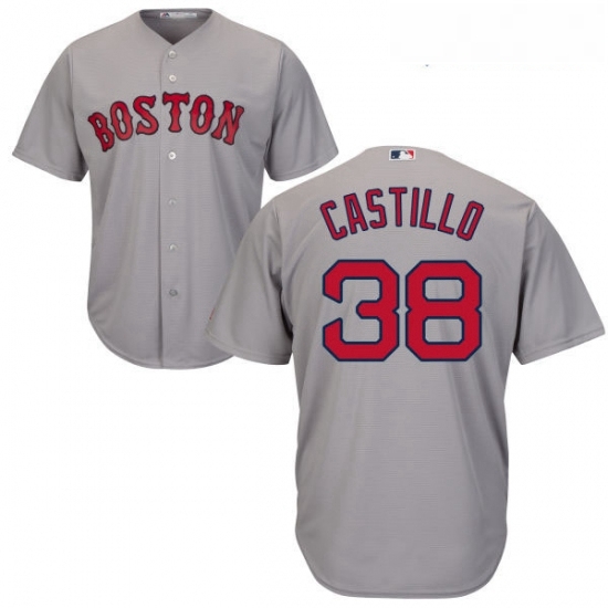 Youth Majestic Boston Red Sox 38 Rusney Castillo Replica Grey Road Cool Base MLB Jersey Youth Majestic Boston Red Sox 38 Rusney Castillo Replica Grey Road Cool Base MLB Jersey