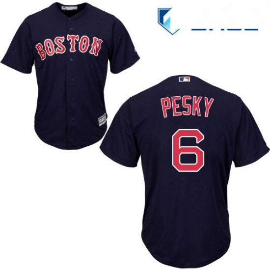 Youth Majestic Boston Red Sox 6 Johnny Pesky Replica Navy Blue Alternate Road Cool Base MLB Jersey Youth Majestic Boston Red Sox 6 Johnny Pesky Replica Navy Blue Alternate Road Cool Base MLB Jersey