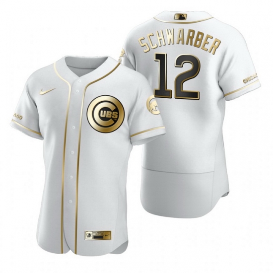 Chicago Cubs 12 Kyle Schwarber White Nike Mens Authentic Golden Edition MLB Jersey Chicago Cubs 12 Kyle Schwarber White Nike Mens Authentic Golden Edition MLB Jersey