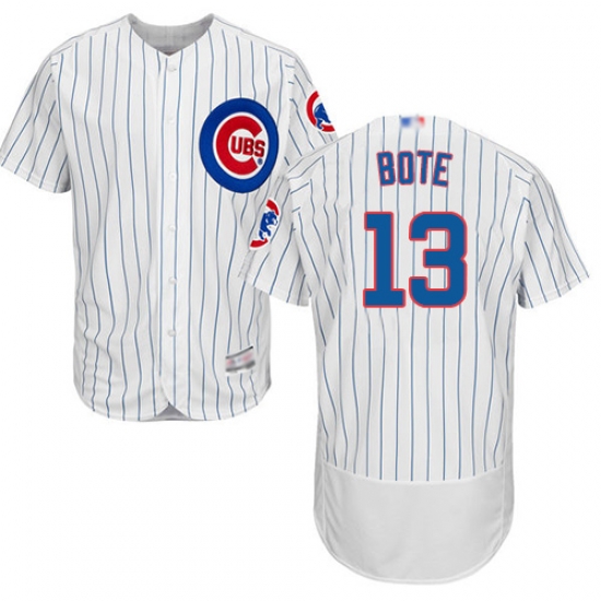 Cubs 13 David Bote White Flexbase Authentic Collection Stitched Baseball Jersey Cubs 13 David Bote White Flexbase Authentic Collection Stitched Baseball Jersey