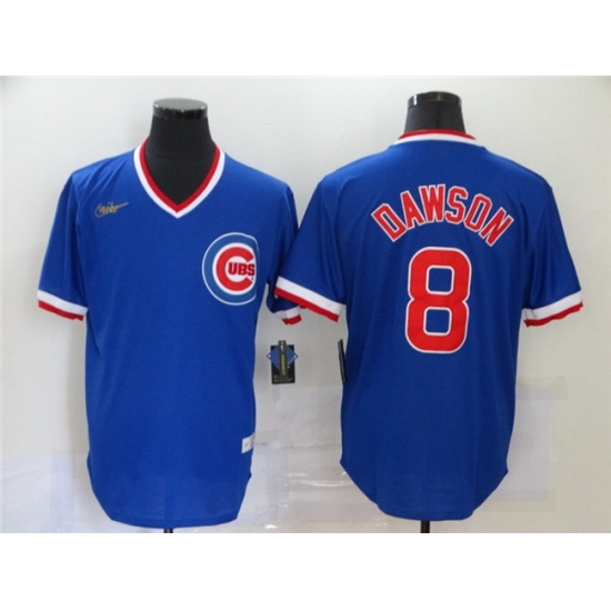 Cubs 8 Andre Dawson Royal Nike Throwback Jersey Cubs 8 Andre Dawson Royal Nike Throwback Jersey