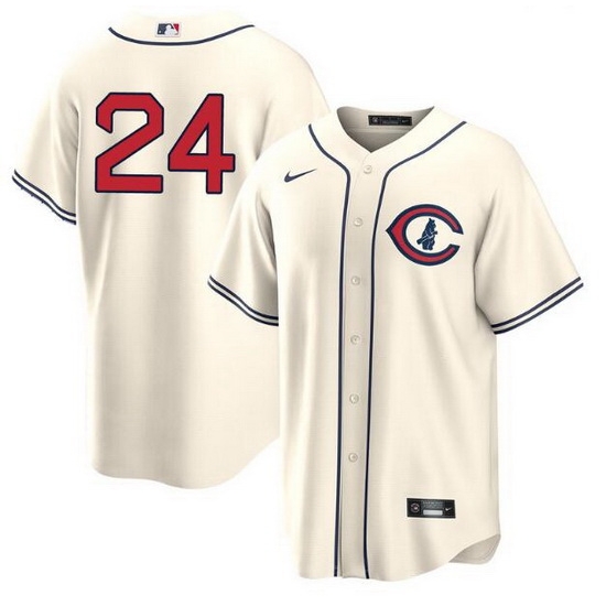 Men Chicago Cubs 24 Cody Bellinger Cream Field Of Dreams Cool Base Stitched Baseball Jersey Men Chicago Cubs 24 Cody Bellinger Cream Field Of Dreams Cool Base Stitched Baseball Jersey