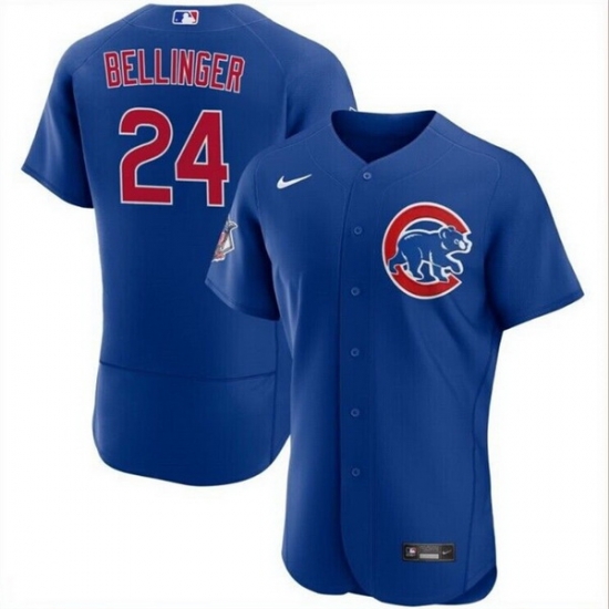 Men Chicago Cubs 24 Cody Bellinger Royal Flex Base Stitched Baseball Jersey Men Chicago Cubs 24 Cody Bellinger Royal Flex Base Stitched Baseball Jersey