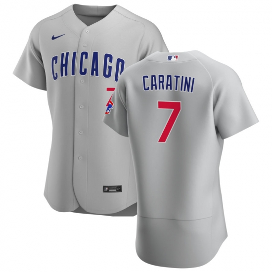 Men Chicago Cubs 7 Victor Caratini Men Nike Gray Road 2020 Flex Base Team Jersey Men Chicago Cubs 7 Victor Caratini Men Nike Gray Road 2020 Flex Base Team Jersey