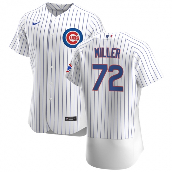 Men Chicago Cubs 72 Tyson Miller Men Nike White Home 2020 Flex Base Player Jersey Men Chicago Cubs 72 Tyson Miller Men Nike White Home 2020 Flex Base Player Jersey