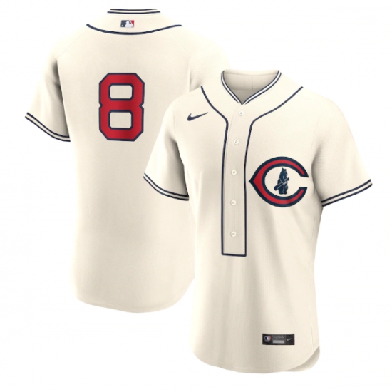 Men Chicago Cubs 8 Ian Happ 2022 Cream Field Of Dreams Stitched Baseball Jersey Men Chicago Cubs 8 Ian Happ 2022 Cream Field Of Dreams Stitched Baseball Jersey