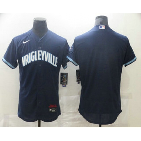 Men Chicago Cubs Blank Navy Blue 2021 City Connect Stitched MLB Flex Base Nike Jersey Men Chicago Cubs Blank Navy Blue 2021 City Connect Stitched MLB Flex Base Nike Jersey