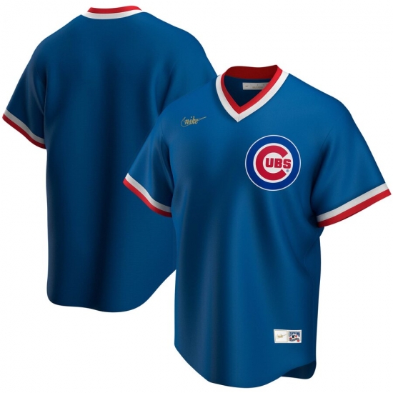 Men Chicago Cubs Nike Road Cooperstown Collection Team MLB Jersey Royal Men Chicago Cubs Nike Road Cooperstown Collection Team MLB Jersey Royal