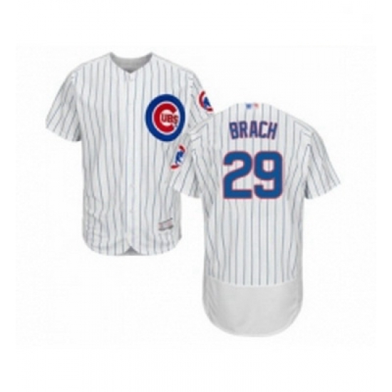 Mens Chicago Cubs 29 Brad Brach White Home Flex Base Authentic Collection Baseball Jersey Mens Chicago Cubs 29 Brad Brach White Home Flex Base Authentic Collection Baseball Jersey