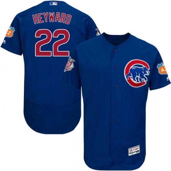 Mens Majestic Chicago Cubs 22 Jason Heyward Royal Blue Alternate Flex Base Authentic Collection MLB Jersey Mens Majestic Chicago Cubs 22 Jason Heyward Royal Blue Alternate Flex Base Authentic Collection MLB Jersey