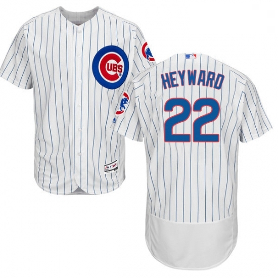 Mens Majestic Chicago Cubs 22 Jason Heyward White Home Flex Base Authentic Collection MLB Jersey Mens Majestic Chicago Cubs 22 Jason Heyward White Home Flex Base Authentic Collection MLB Jersey