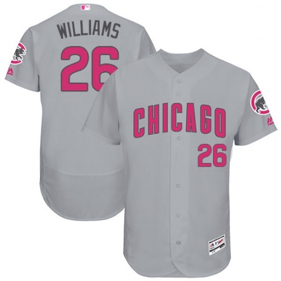 Mens Majestic Chicago Cubs 26 Billy Williams Grey Mothers Day Flexbase Authentic Collection MLB Jersey Mens Majestic Chicago Cubs 26 Billy Williams Grey Mothers Day Flexbase Authentic Collection MLB Jersey