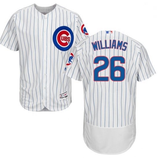 Mens Majestic Chicago Cubs 26 Billy Williams White Home Flex Base Authentic Collection MLB Jersey Mens Majestic Chicago Cubs 26 Billy Williams White Home Flex Base Authentic Collection MLB Jersey