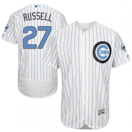 Mens Majestic Chicago Cubs 27 Addison Russell Authentic White 2016 Fathers Day Fashion Flex Base MLB Jersey Mens Majestic Chicago Cubs 27 Addison Russell Authentic White 2016 Fathers Day Fashion Flex Base MLB Jersey