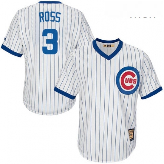 Mens Majestic Chicago Cubs 3 David Ross Replica White Home Cooperstown MLB Jersey Mens Majestic Chicago Cubs 3 David Ross Replica White Home Cooperstown MLB Jersey