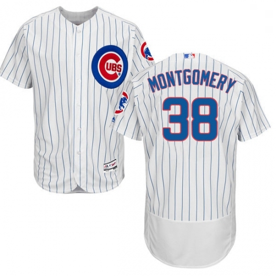 Mens Majestic Chicago Cubs 38 Mike Montgomery White Home Flexbase Authentic Collection MLB Jersey Mens Majestic Chicago Cubs 38 Mike Montgomery White Home Flexbase Authentic Collection MLB Jersey