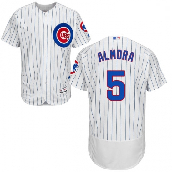 Mens Majestic Chicago Cubs 5 Albert Almora Jr White Home Flexbase Authentic Collection MLB Jersey Mens Majestic Chicago Cubs 5 Albert Almora Jr White Home Flexbase Authentic Collection MLB Jersey
