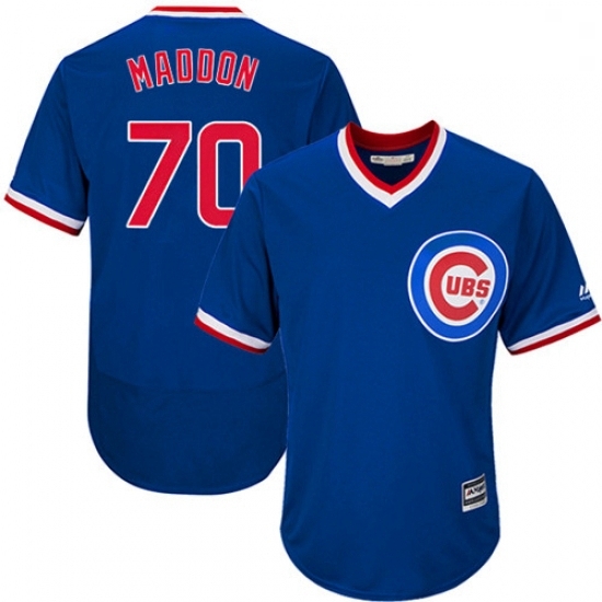 Mens Majestic Chicago Cubs 70 Joe Maddon Royal Blue Flexbase Authentic Collection Cooperstown MLB Jersey Mens Majestic Chicago Cubs 70 Joe Maddon Royal Blue Flexbase Authentic Collection Cooperstown MLB Jersey