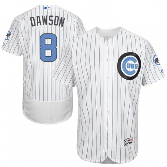 Mens Majestic Chicago Cubs 8 Andre Dawson Authentic White 2016 Fathers Day Fashion Flex Base MLB Jersey Mens Majestic Chicago Cubs 8 Andre Dawson Authentic White 2016 Fathers Day Fashion Flex Base MLB Jersey