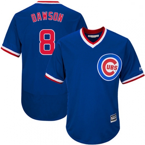 Mens Majestic Chicago Cubs 8 Andre Dawson Royal Blue Flexbase Authentic Collection Cooperstown MLB Jersey Mens Majestic Chicago Cubs 8 Andre Dawson Royal Blue Flexbase Authentic Collection Cooperstown MLB Jersey